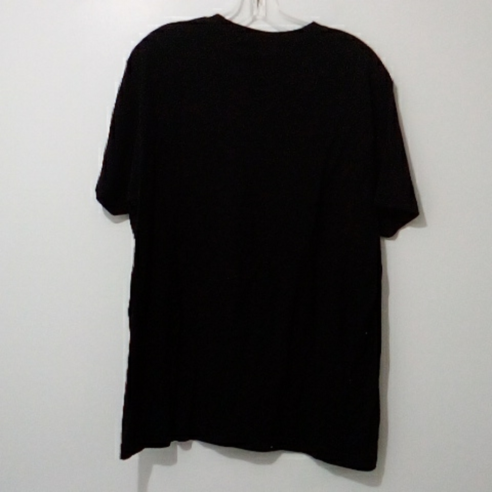 Rudolph the Red Nosed Reindeer black Christmas t-shirt - Picture 4 of 5